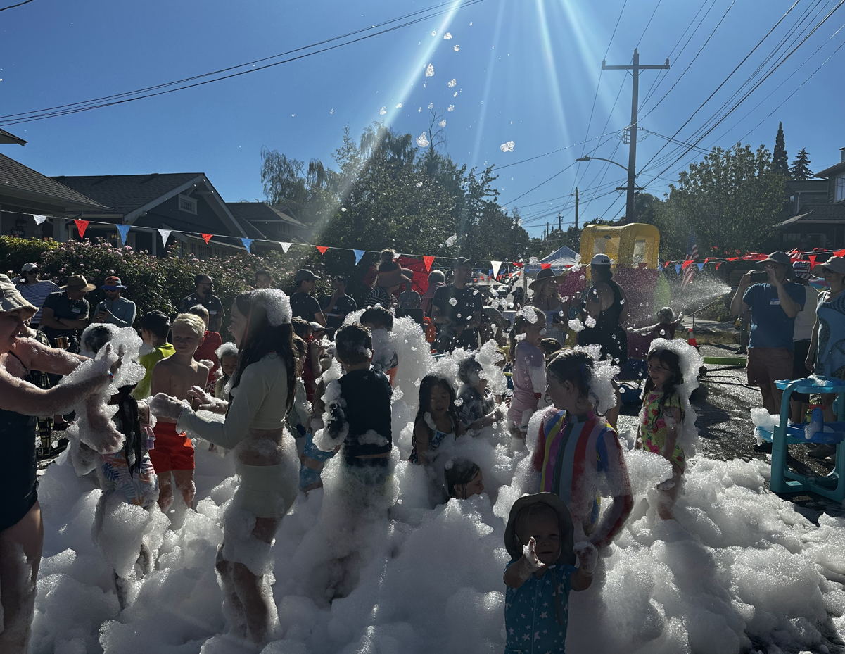 Foam and flare