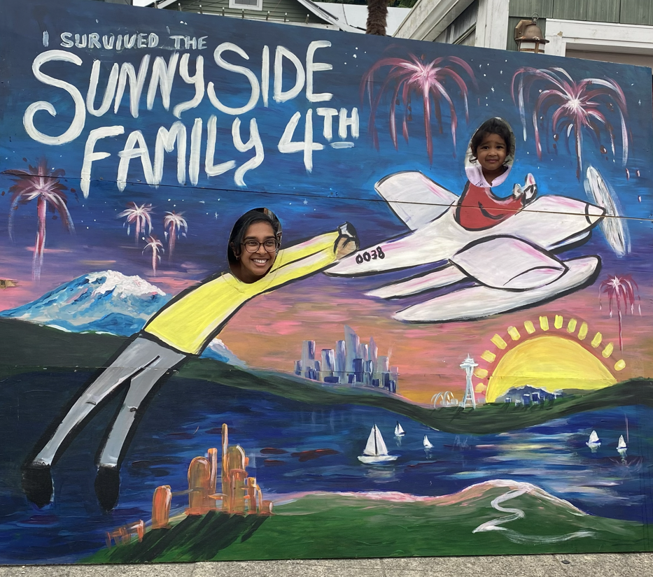 Sunnyside Family Fourth mural